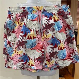 Vilebrequin Multicolor Elephant Print Swim Trunks